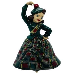 Holland Mold Scottish Dancer Ceramic Doll